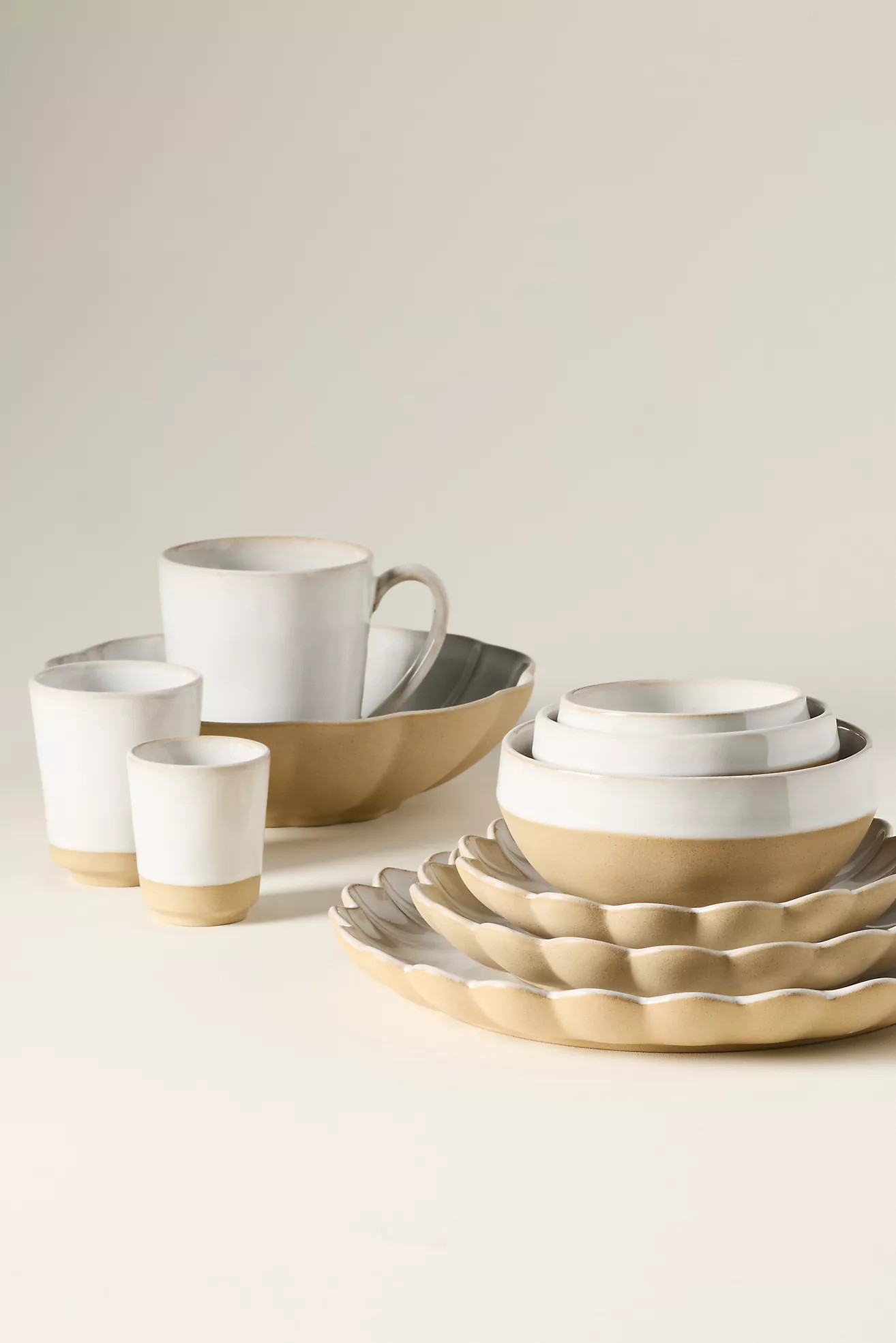 Costa Nova Marrakesh Stoneware Fruit Bowls, Set of 4 | Anthropologie (US)