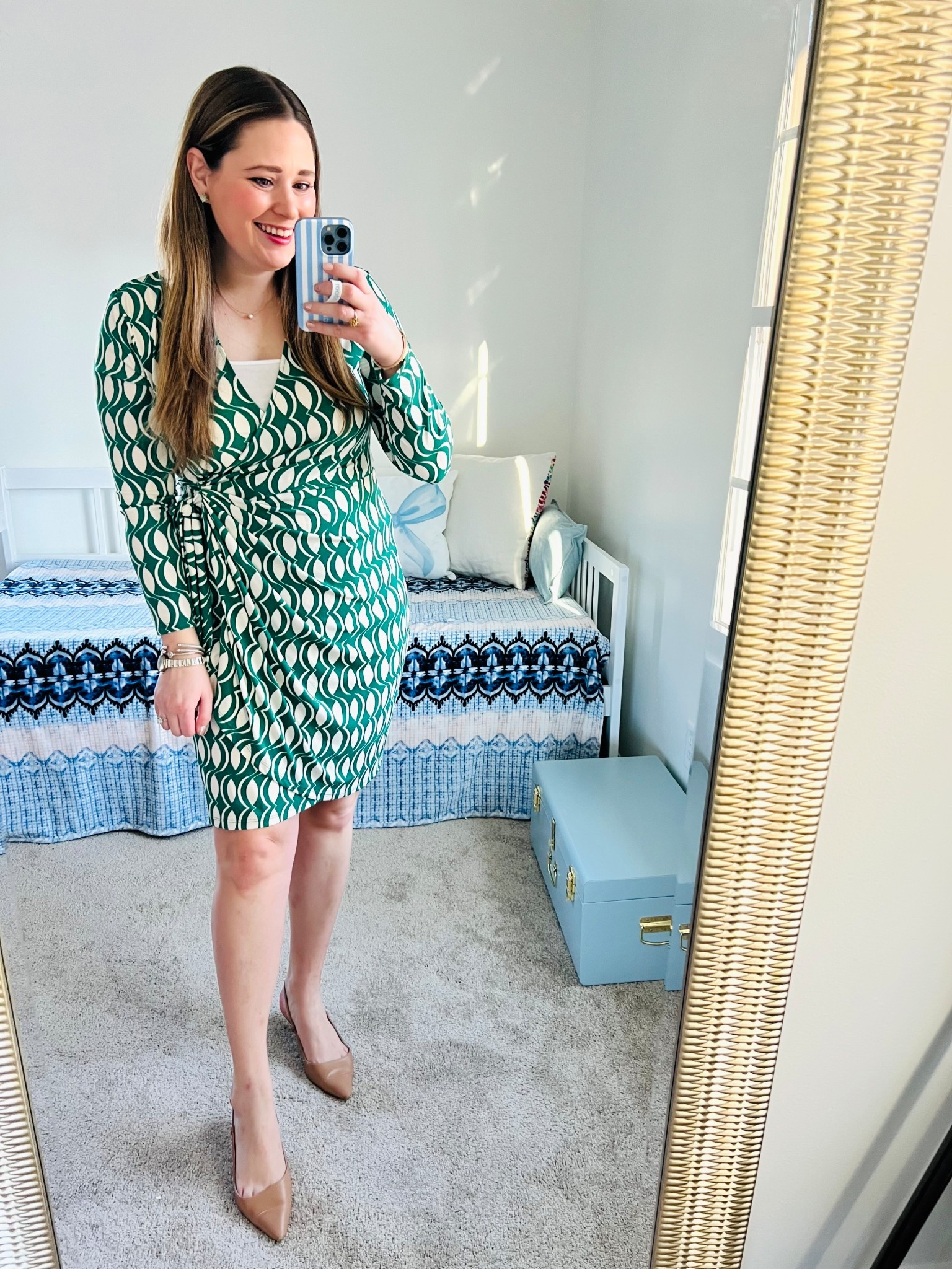 Early Spring Work Outfit 🌷 it’s so warm in Virginia this week! Use my code ANNALIESE15 for 15% off any Maggy London dresses like this one! 

#LTKootd #LTKWorkwear