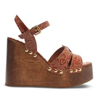 Women's Embossed Wedge Sandals | Bloomingdale's (US)