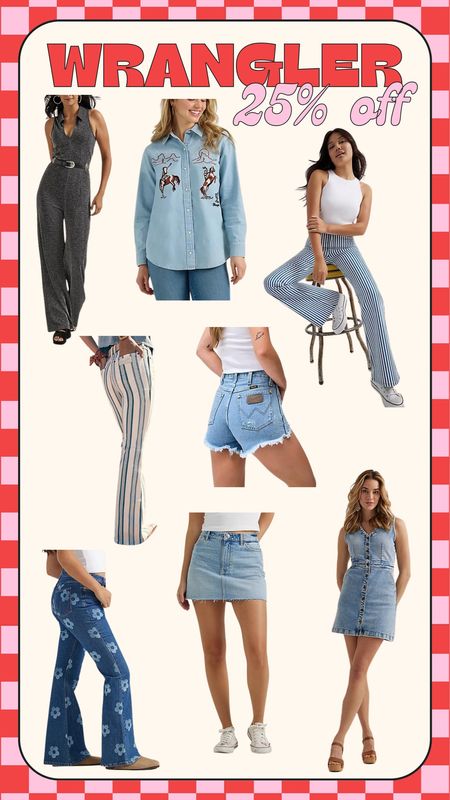 Wrangler has some of the best denim!! 

#LTKSpringSale #LTKfindsunder100 #LTKstyletip