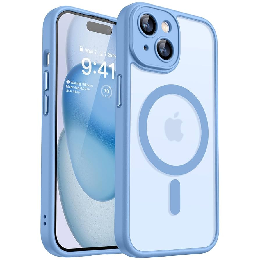CANSHN Magnetic for iPhone 15 Case, Upgraded [Full Camera Protection] [Compatible with Magsafe] [... | Amazon (US)