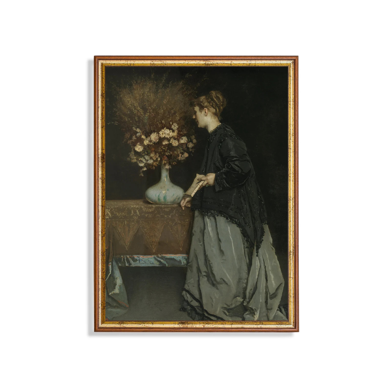 Printed and Shipped  Portrait Painting  Vintage Wall Art  - Etsy | Etsy (US)