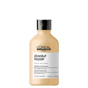 Shampoo L'Oréal Professionnel Serie Expert Absolut Repair Gold Quinoa 300 ml | Amobeleza (BR)