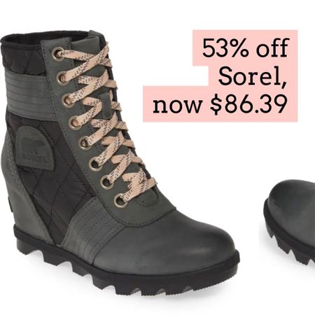 Sorel boots 

#LTKunder100 #LTKshoecrush #LTKsalealert