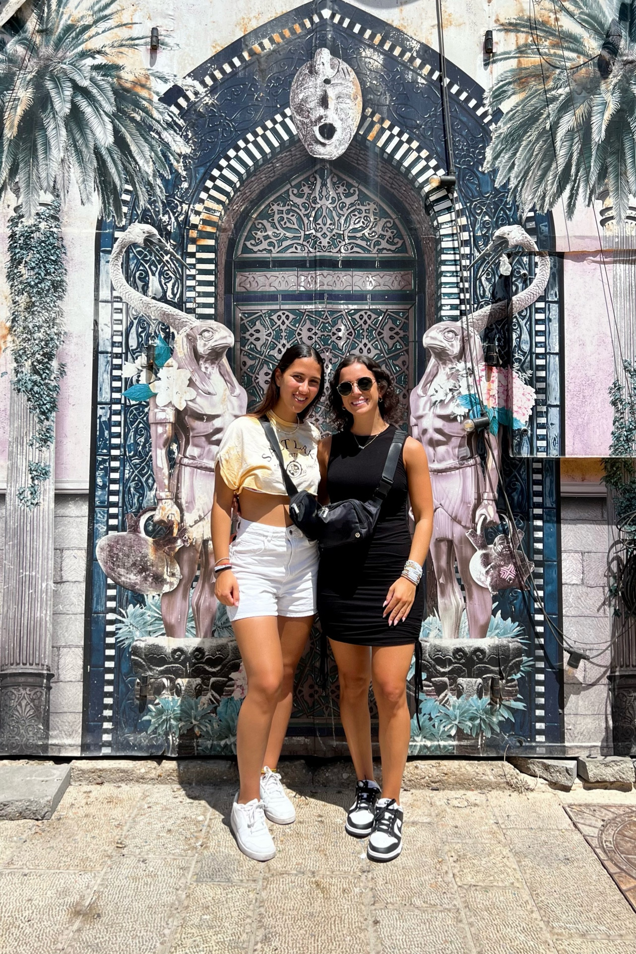 A basic black (amazon) dress always for the win. Wearing size small with the large belt bag! 

#LTKstyletip #LTKitbag #LTKunder50