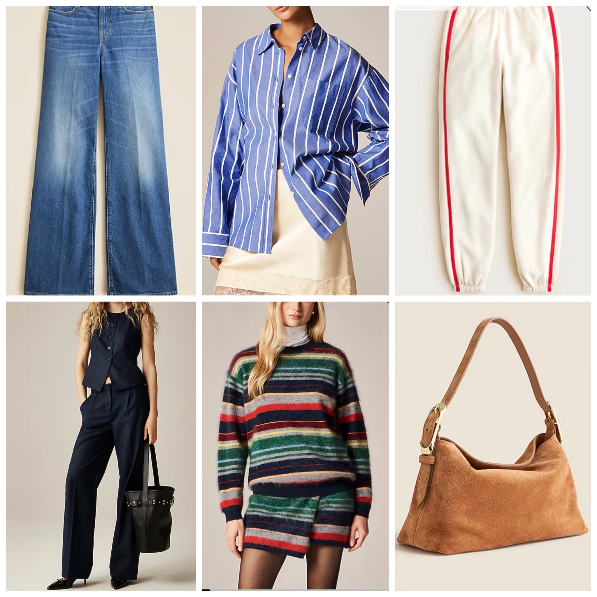 I’m continuing to explore my 90s and Gossip Girl style as we move into 2026. All of these pieces from JCrew would be perfect additions to my wardrobe! The sweater/skirt set remind me of an Aztec wrap I owned in college. I remember it vividly! What style decade do you relate with? #LTKJCrew #LTKStyle #LTKWardrobe
