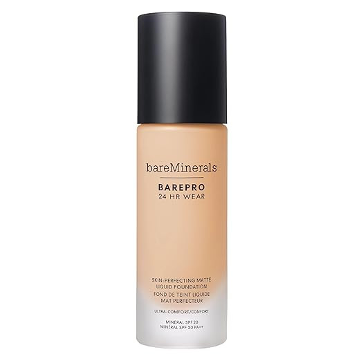 bareMinerals Barepro Performance Wear Liquid Foundation SPF 20, Breathable Makeup for Face, Full ... | Amazon (US)