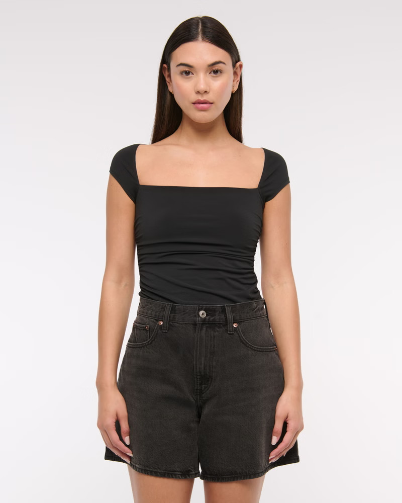 High Rise Loose Short | Abercrombie & Fitch (US)