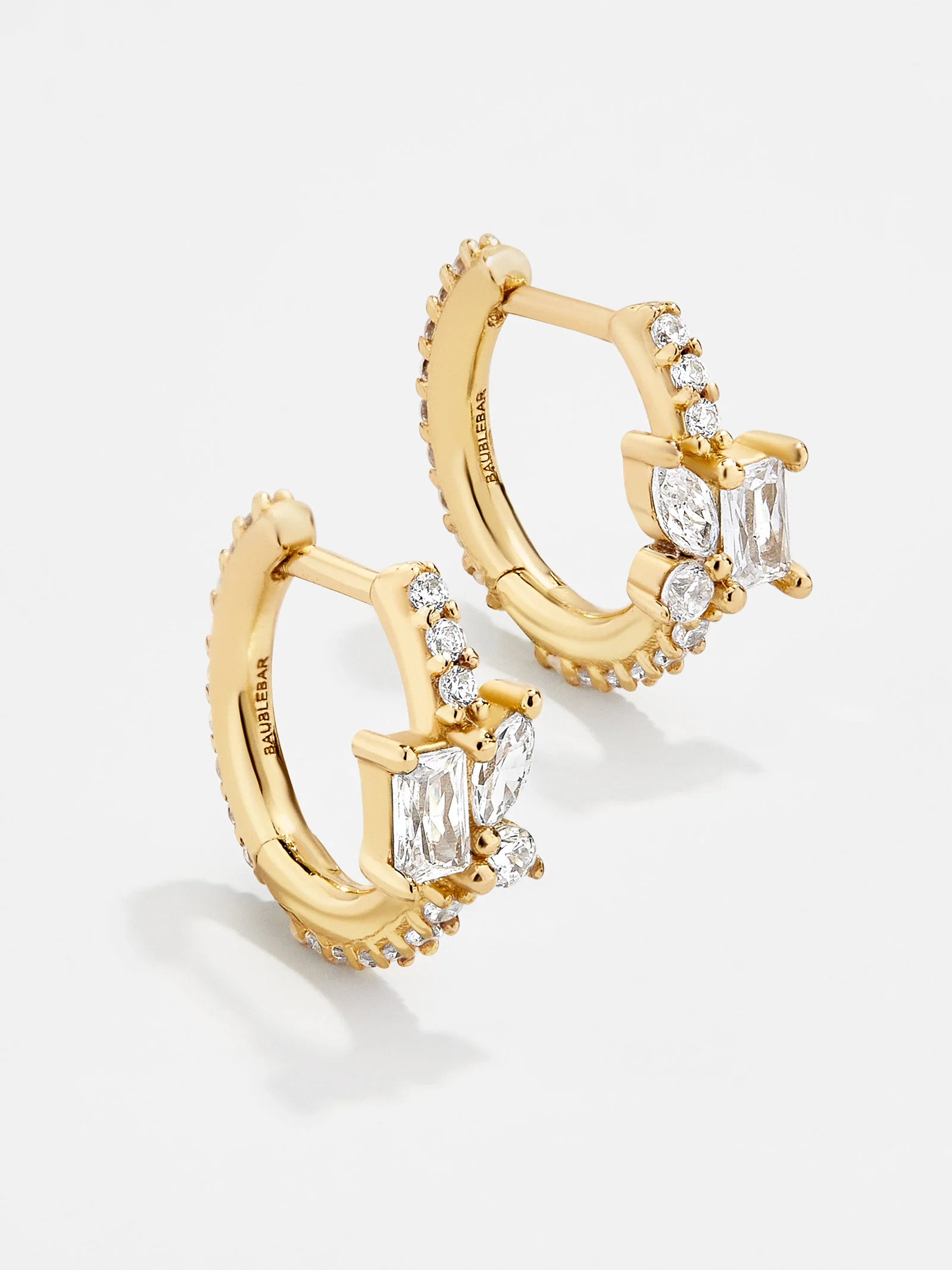 Alyssa 18K Gold Earrings | BaubleBar (US)