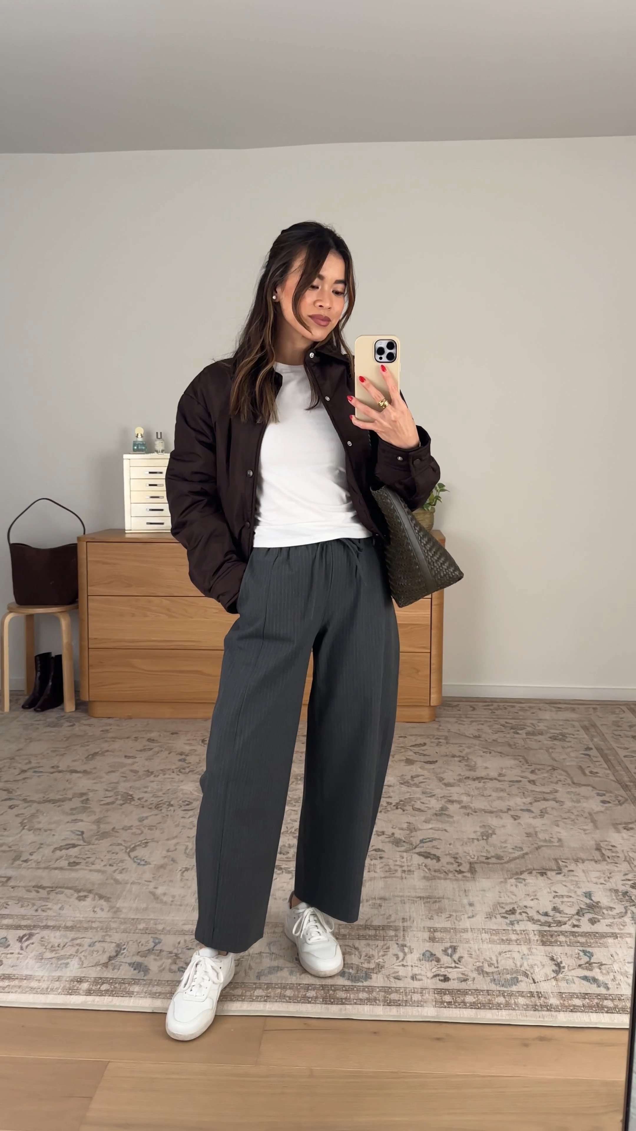 I’m obsessed with this @Aritzia jacket for fall! I love that you can sinch the waist. 

Sizing info: 
-Aritzia HomeStretch Rib Tune T-Shirt (Size XS in white) 
-Aritzia Heartland Jacket (Size XS in Rich Mocha Brown)
-Aritzia Commentary Pant (Size 2XS in Hthr Chrcl/Nmd Tup) 

Aritzia Fall New Arrivals, Aritzia Sweaters, Aritzia best sellers, best pieces from Aritzia for petite, what pants from Aritzia will fit if youre petite, Petite style guide, how to dress if you’re petite, Petite style, petite fashion, mom outfit, mom style, petite pants, petite outfit ideas, petite outfits, best pants for petite, Fall style, Fall outfits, vacation outfits, Aritzia try on, fall jacket, fall coat,

#LTKootd #LTKSeasonal #LTKPetite