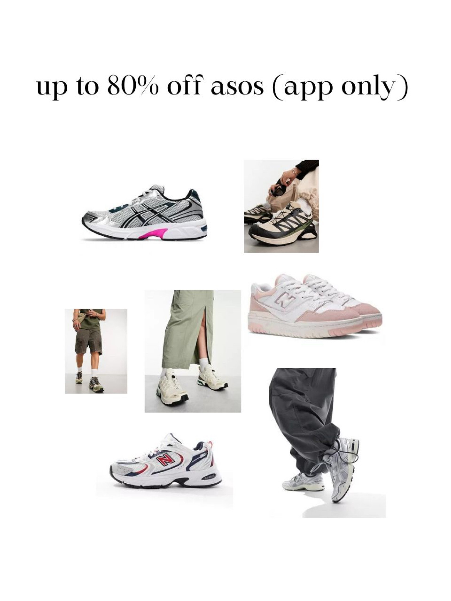 Black Friday discounts - trainers addition - only on the asos app 

#LTKGiftGuide #LTKCyberWeek #LTKCyberSaleUK