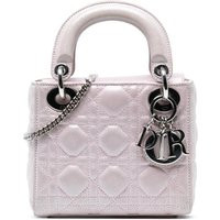 Christian Dior Hobo Bags - Mini Metallic Lambskin Cannage Lady Dior - Gr. unisize - in Gold - für Damen | Fashionette (DE)
