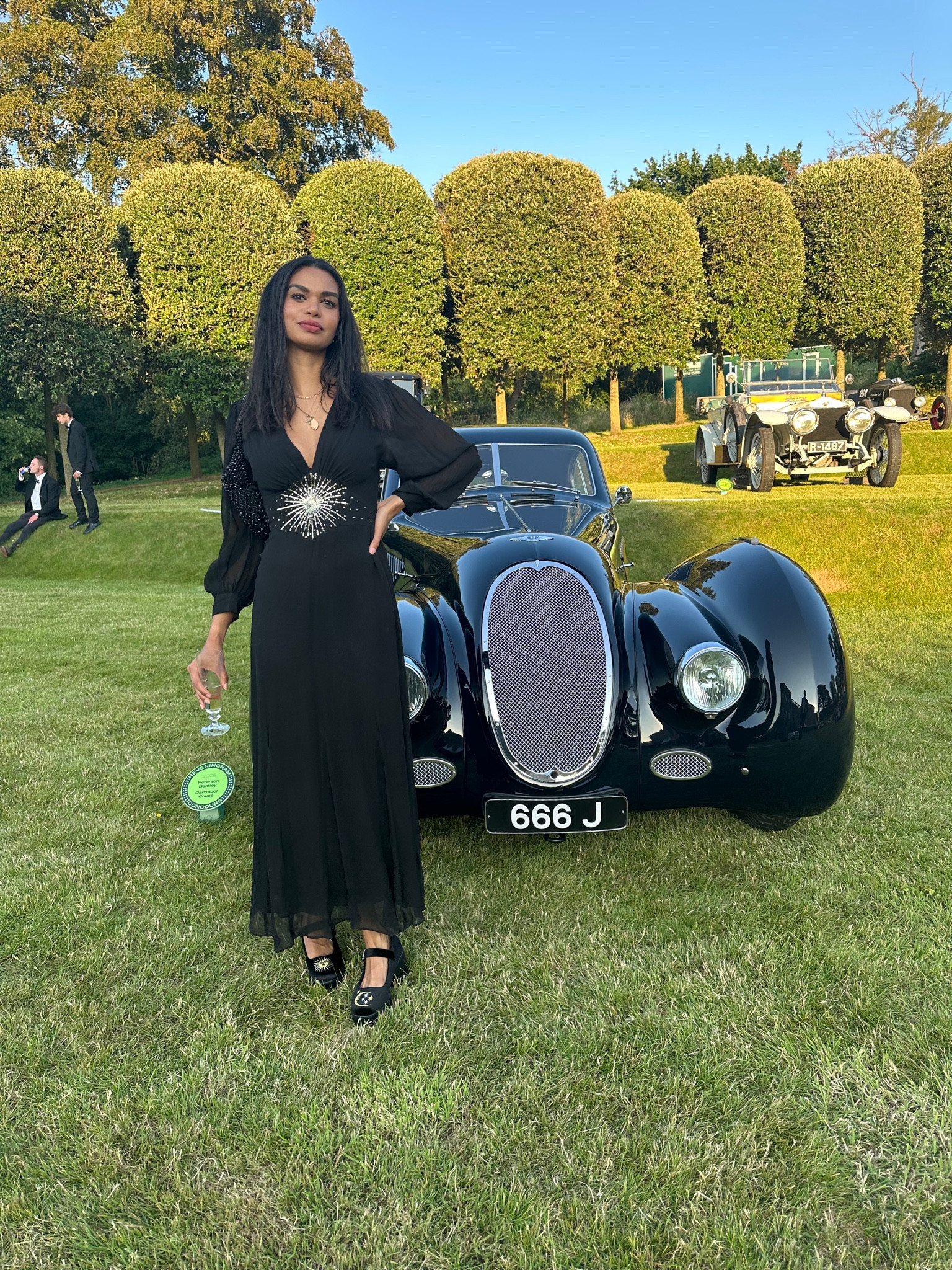 The ultimate accessory to the ultimate LBD 🖤🚙

#LTKsalealert #LTKparties #LTKwedding