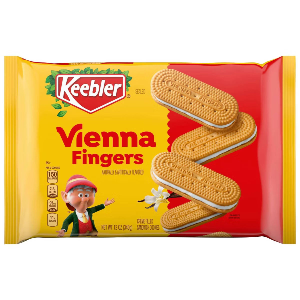 Keebler Vienna Fingers Cookies Original - 12oz | Target