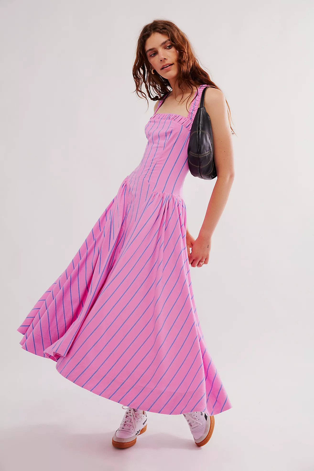 Sammi Yarn Dye Midi Dress | Free People (Global - UK&FR Excluded)
