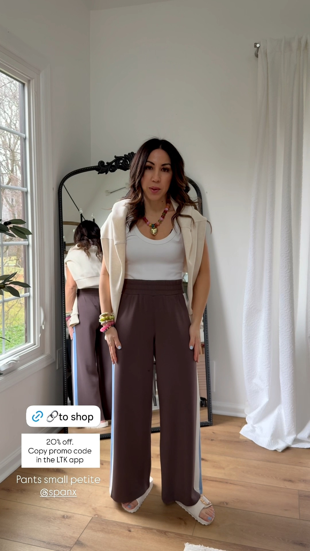 Small petite pants. Spanx 

#LTKOver40 #LTKSpringSale #LTKPetite