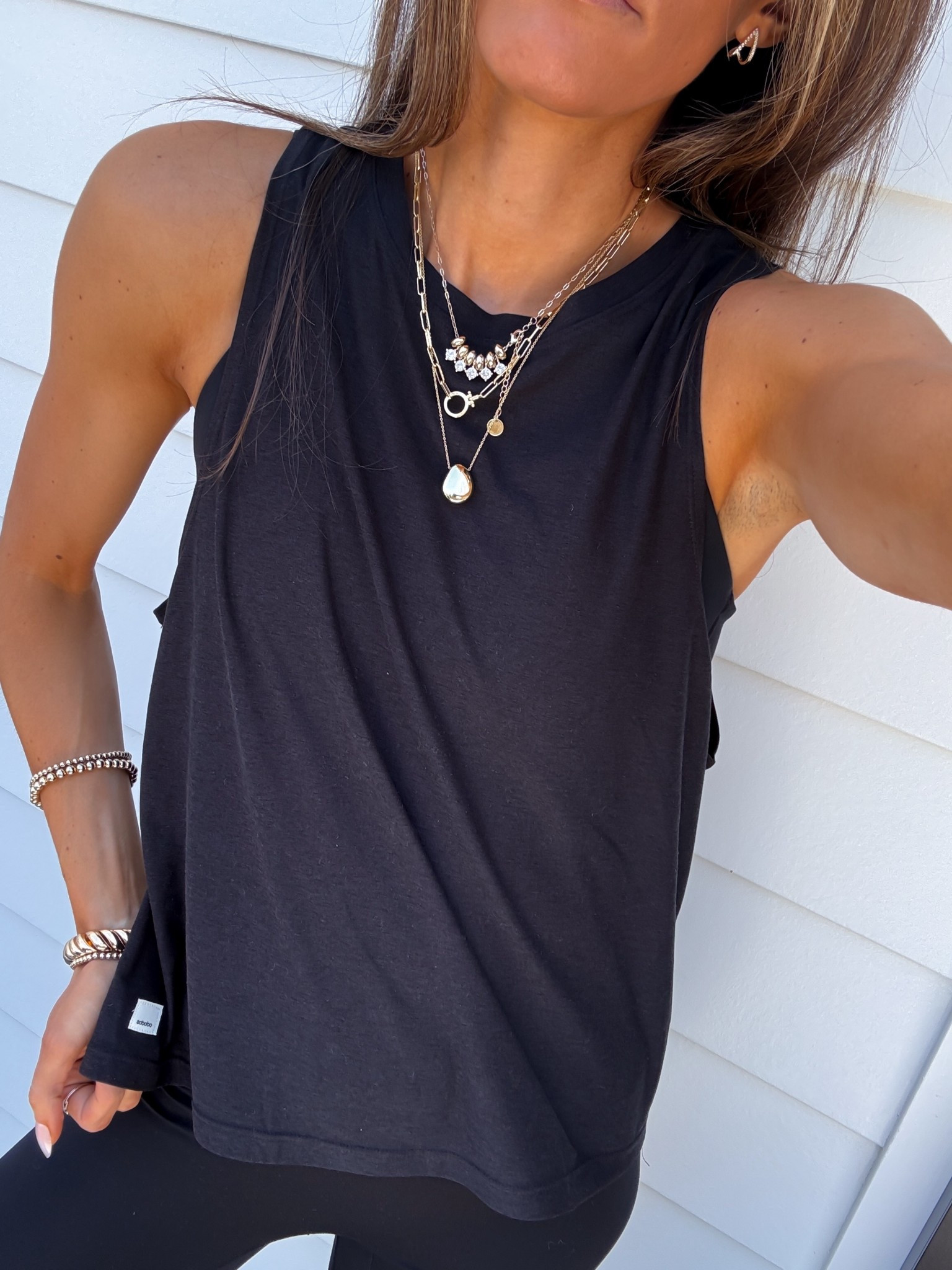 Wearing a size small tank, small molded cup sports bra and xsmall no front seam leggings 

#LTKActive #LTKmorningroutine #LTKfitnessgoals