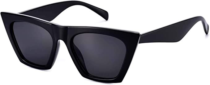 Mosanana Square Cateye Sunglasses for Women Fashion Trendy Style MS51801 | Amazon (US)