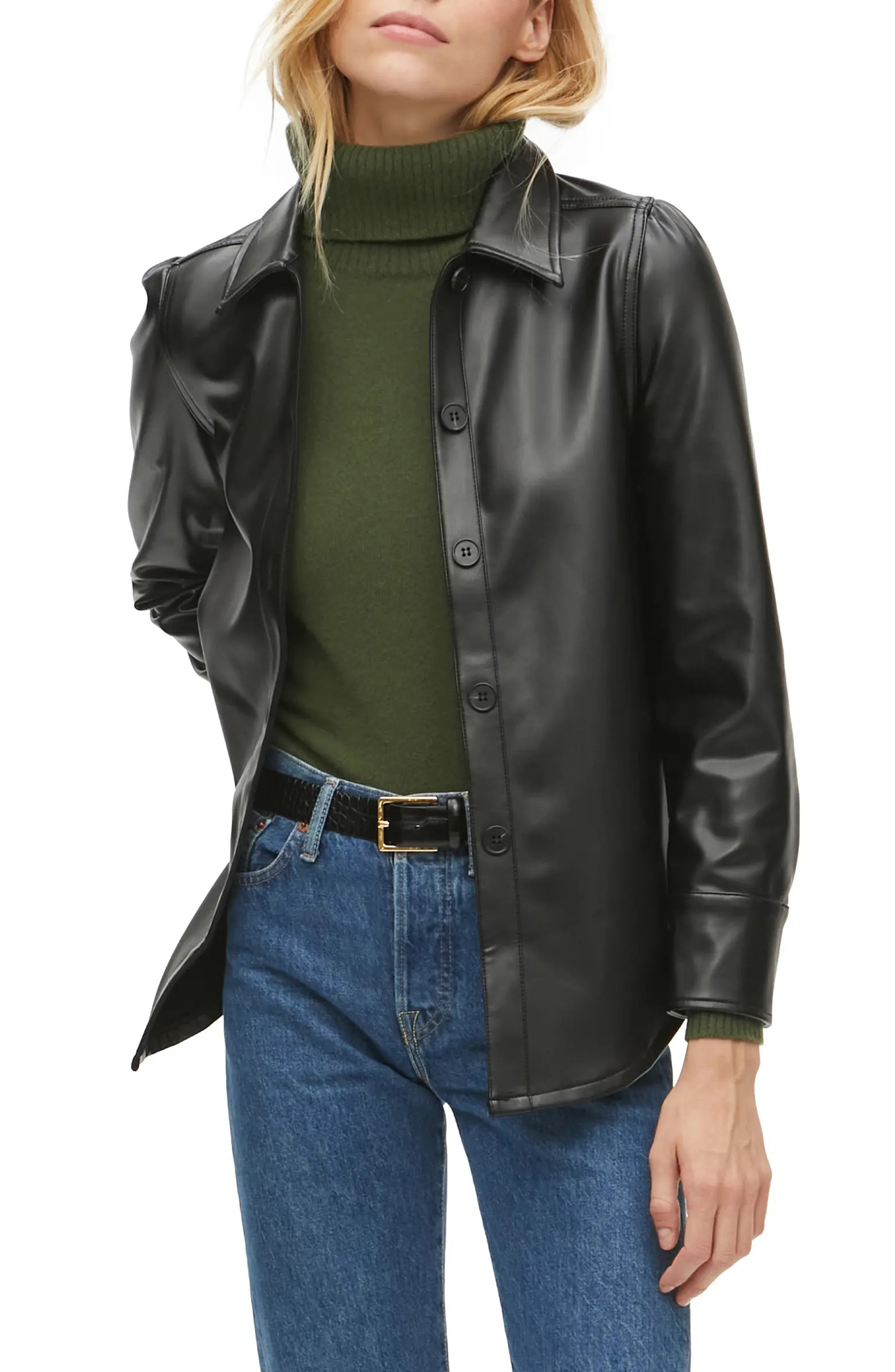 Babe Faux Leather Jacket | Nordstrom