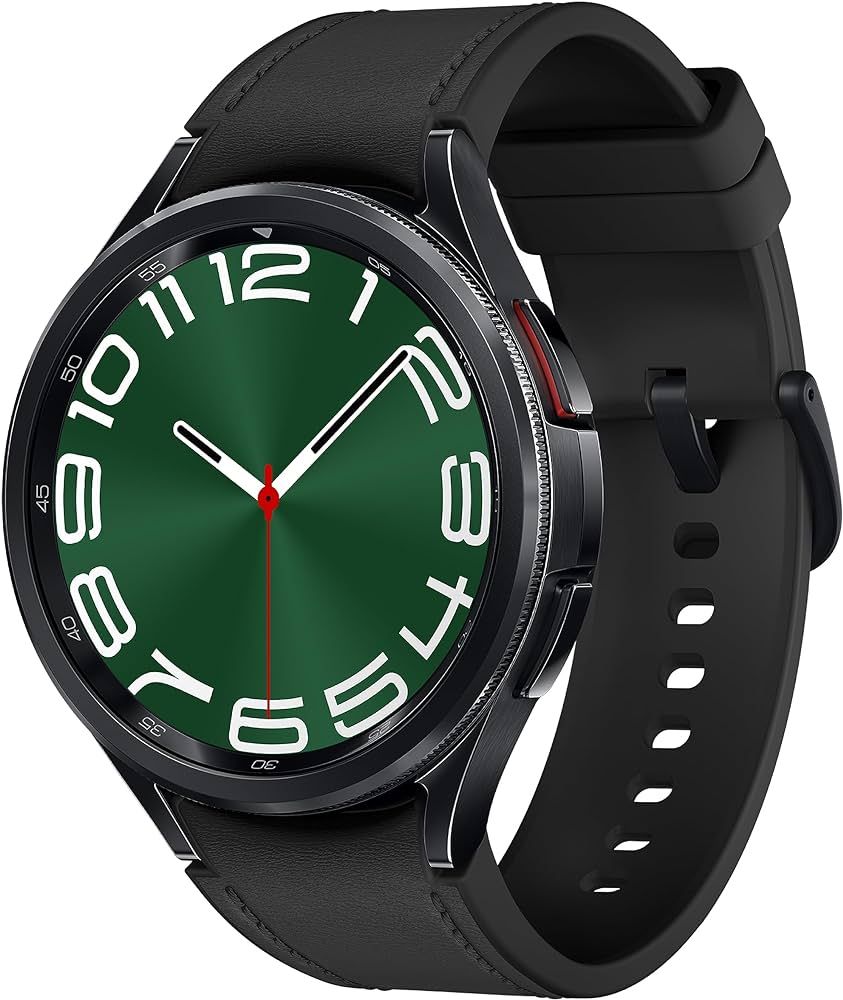SAMSUNG Galaxy Watch 6 Classic 47mm Bluetooth Smartwatch, Rotating Bezel, Fitness Tracker, Person... | Amazon (US)