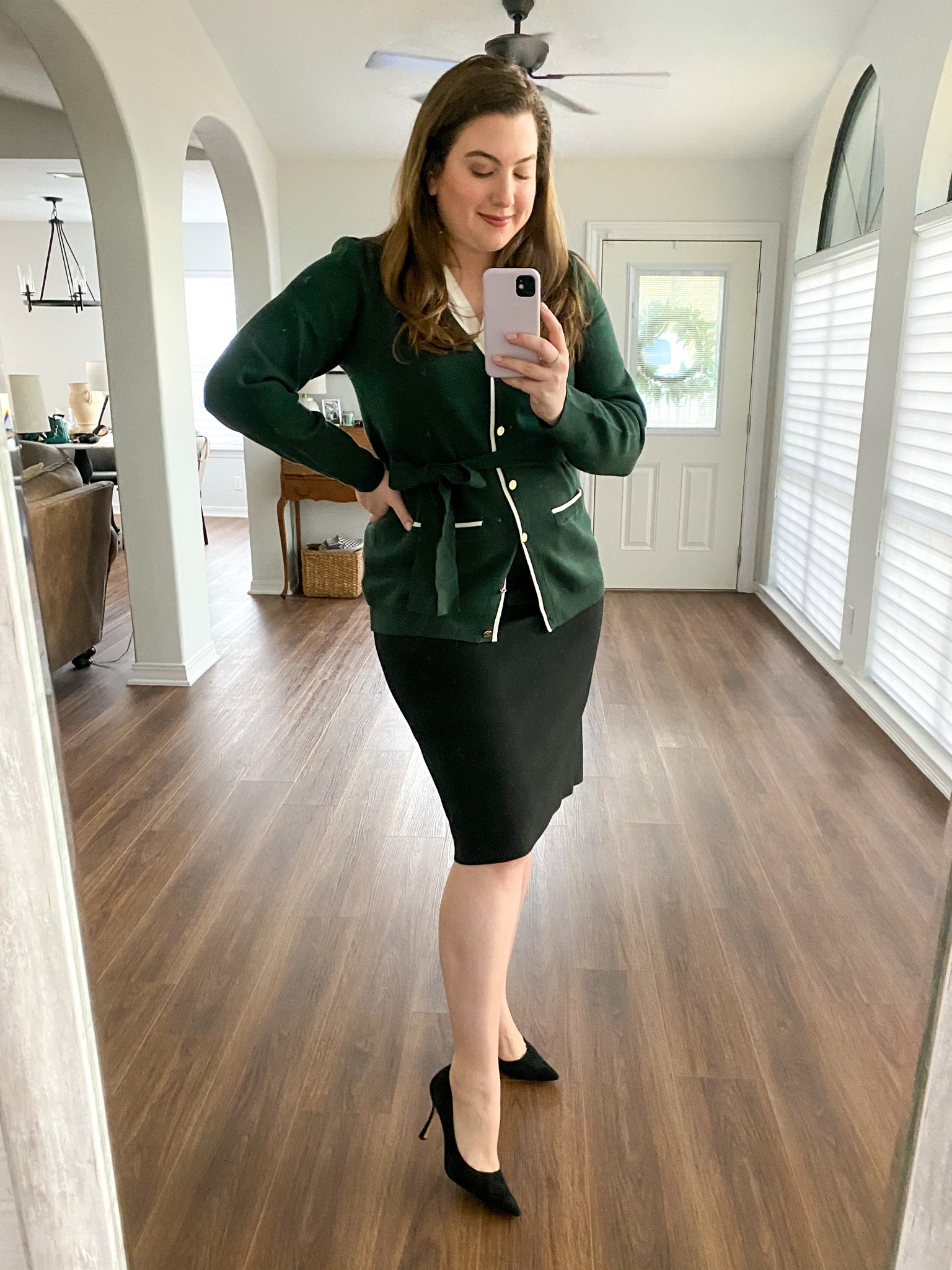 Workwear #ootd 1/9/23 

Cardigan also in plus size

Business professional workwear and business casual workwear and office outfits 

#LTKunder50 #LTKworkwear #LTKcurves