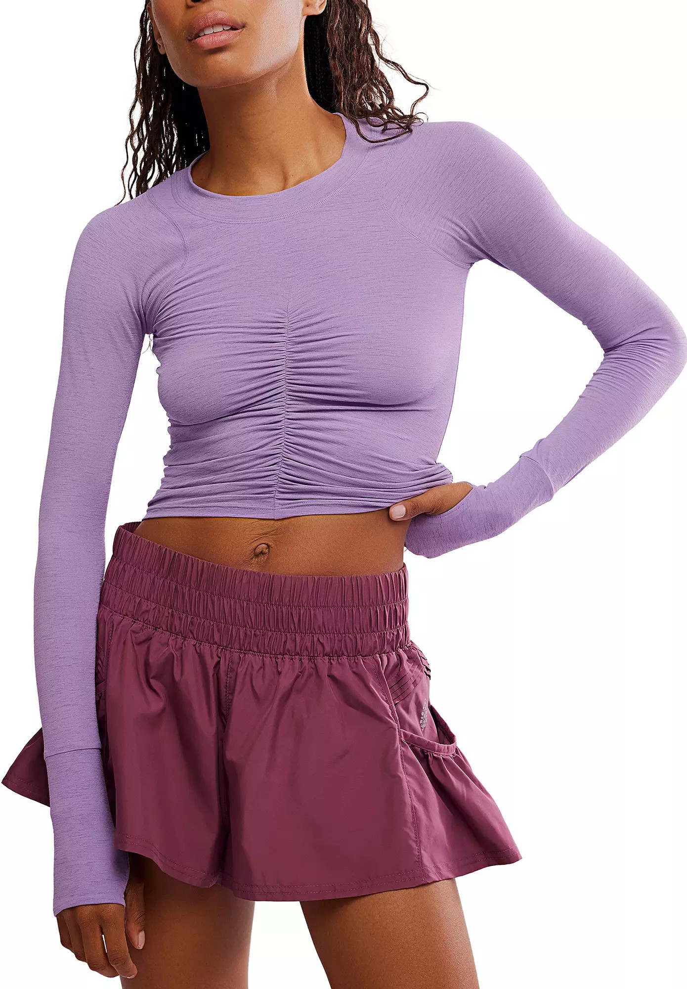 FP Movement Women's Tempo Ruched Long Sleeve | DICK'S Sporting Goods