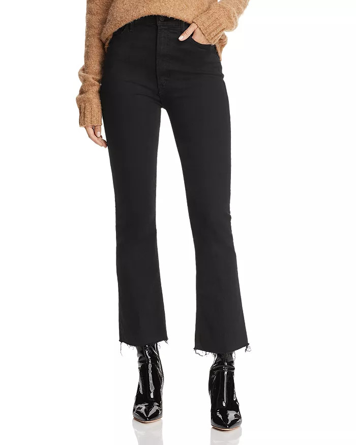 The Hustler High Rise Frayed Flare Leg Ankle Jeans | Bloomingdale's (US)
