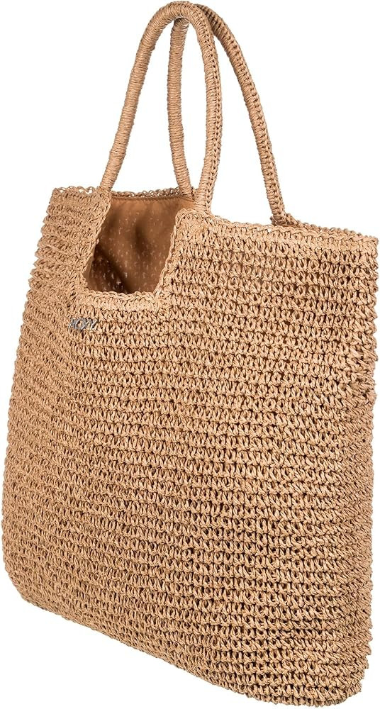 Roxy Women's Beach Tote Bag | Travel | Vacation | Straw | Lightweight | Breathable | Amazon (US)