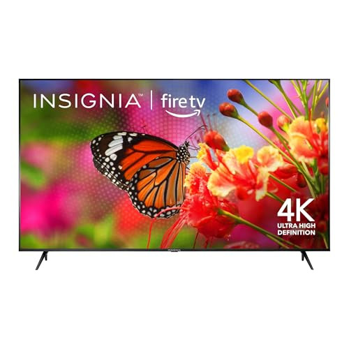 INSIGNIA 70-inch Class F50 Series LED 4K UHD Smart Fire TV with Alexa Voice Remote (NS-70F501NA25... | Amazon (US)