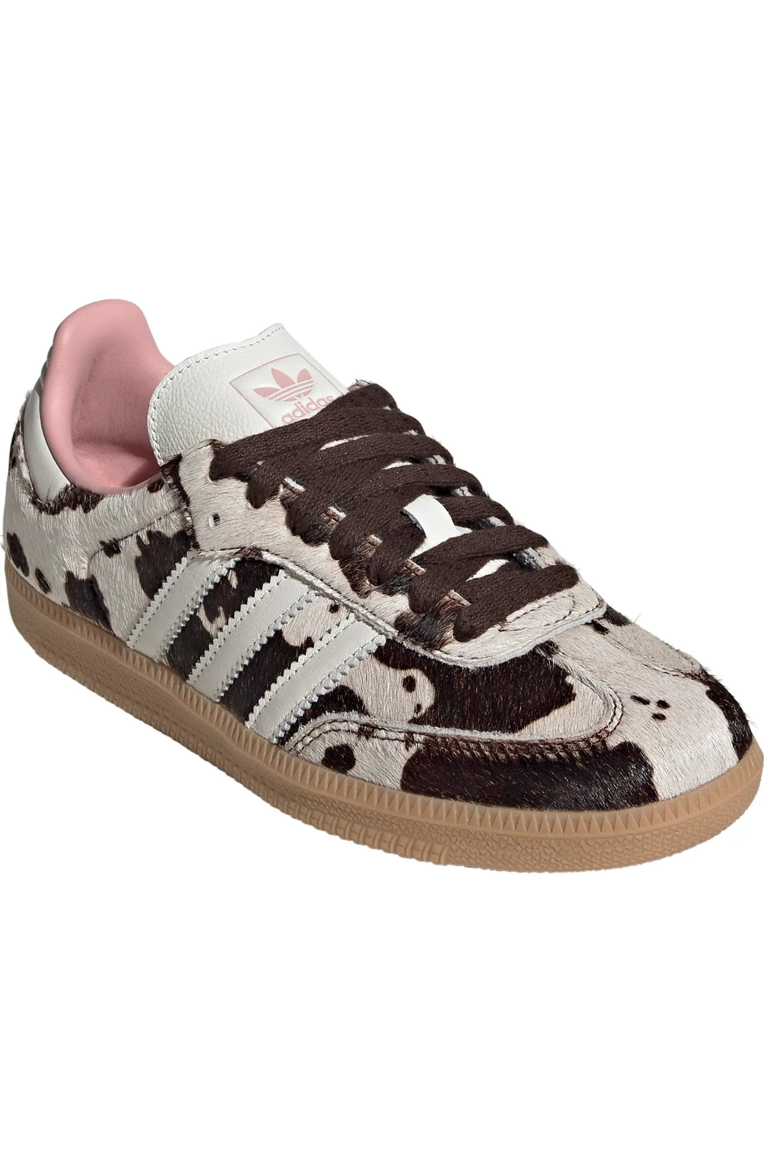 Samba OG Genuine Calf Hair Sneaker (Women) | Nordstrom