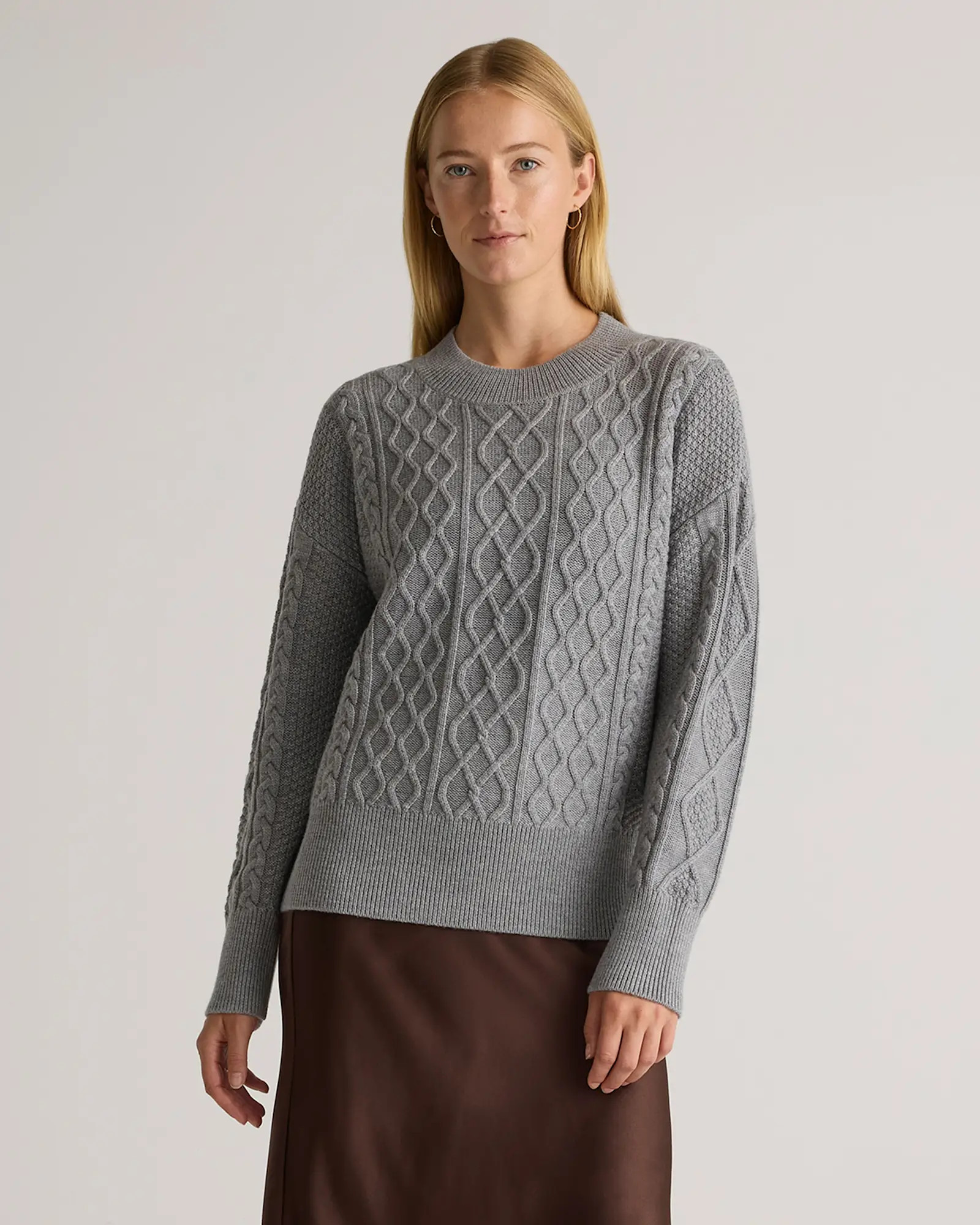 Australian Merino Wool Cable Sweater | Quince