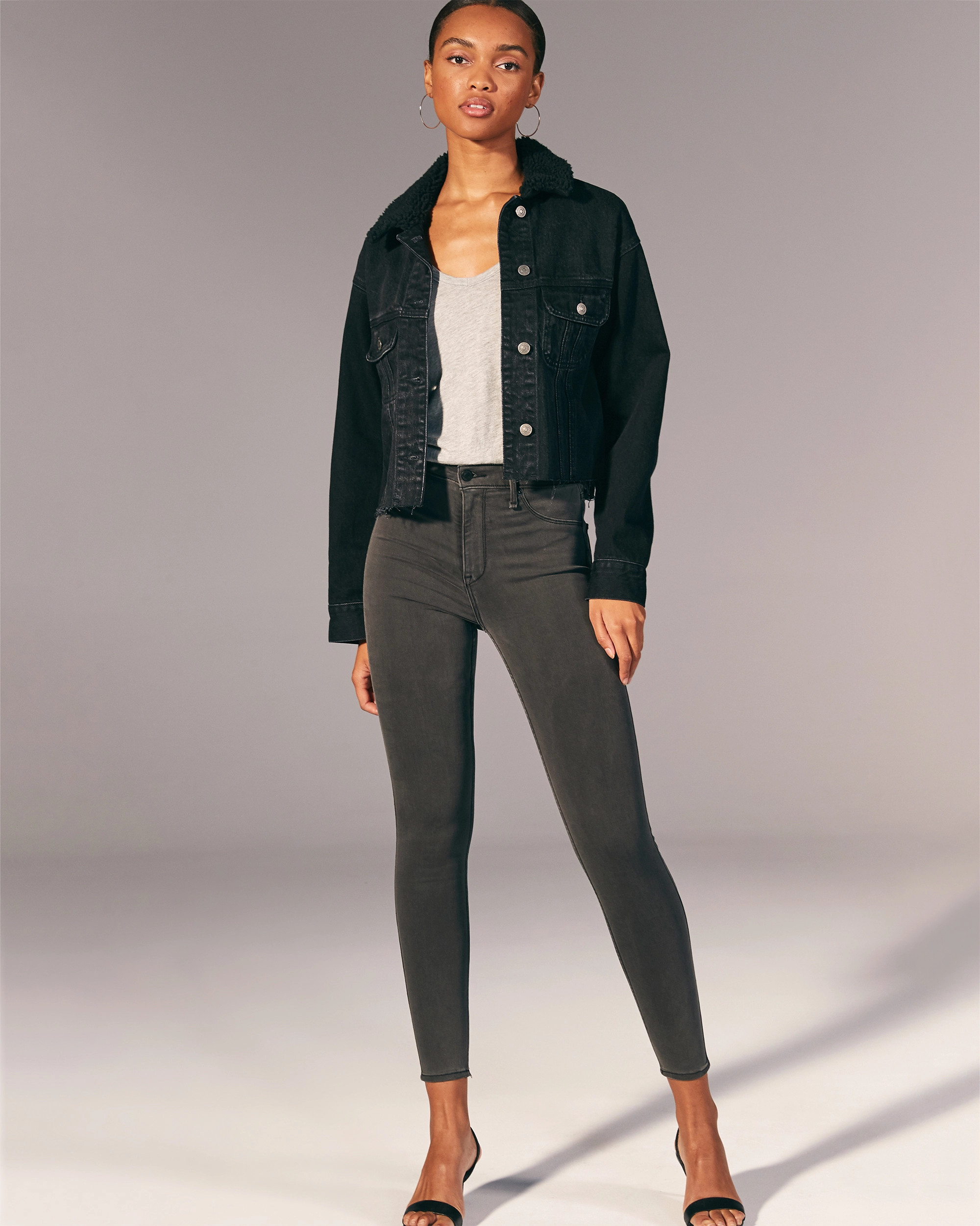 High Rise Jean Leggings | Abercrombie & Fitch (US)