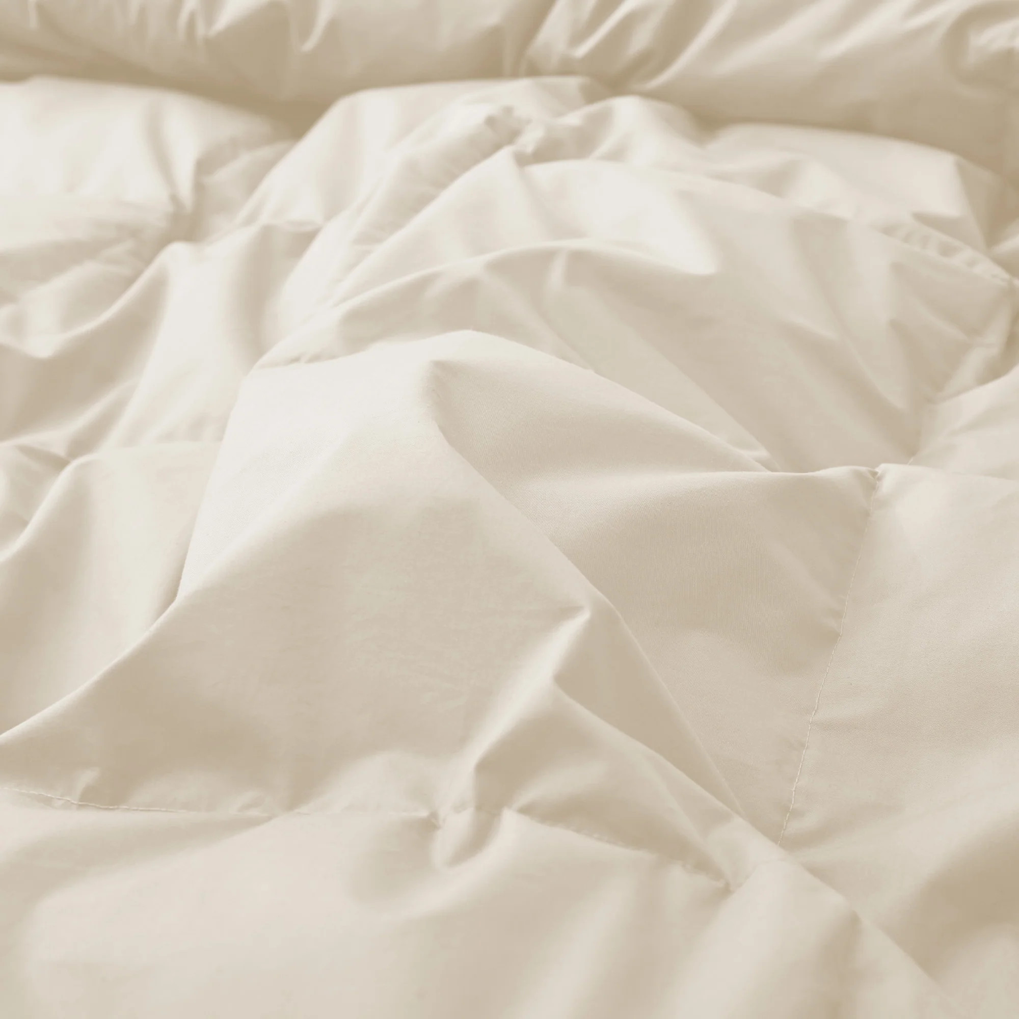All Season Organic Cotton Comforter Filled with Down and Feather Fiber | Puredown.Inc