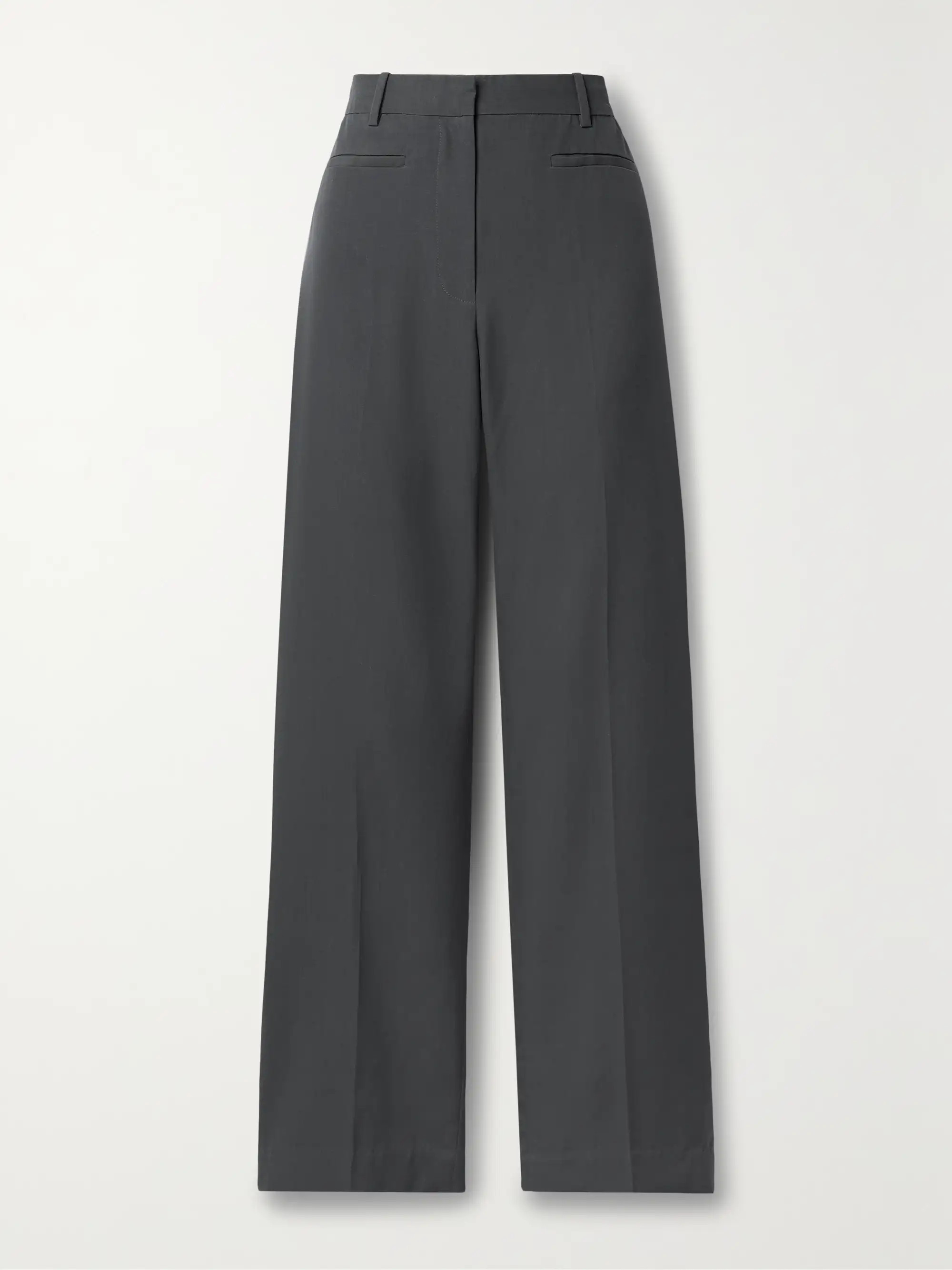 Wool straight-leg pants | NET-A-PORTER (US)