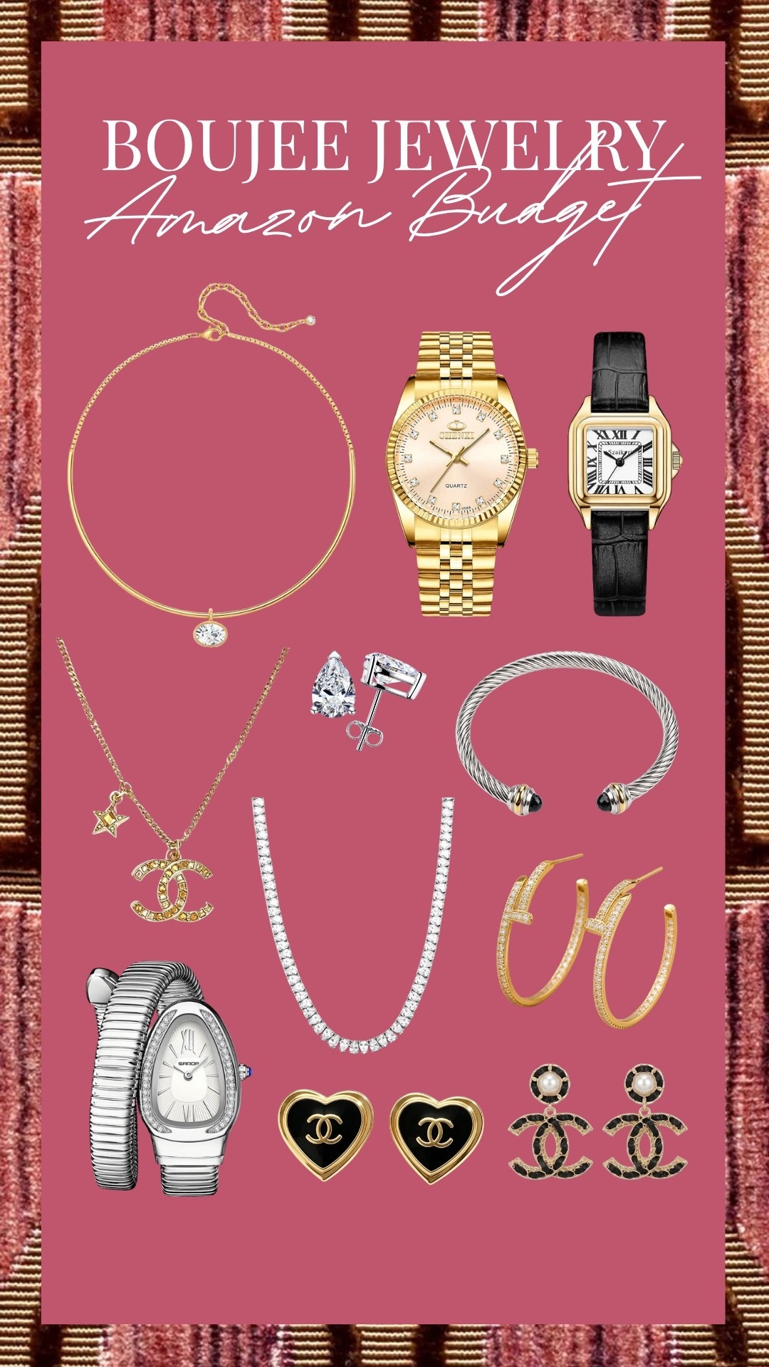 These designer-inspired jewelry pieces are BEAUTIFUL & so are the prices 🙌🏼

#LTKootd #LTKgrwm #LTKSaleAlert
