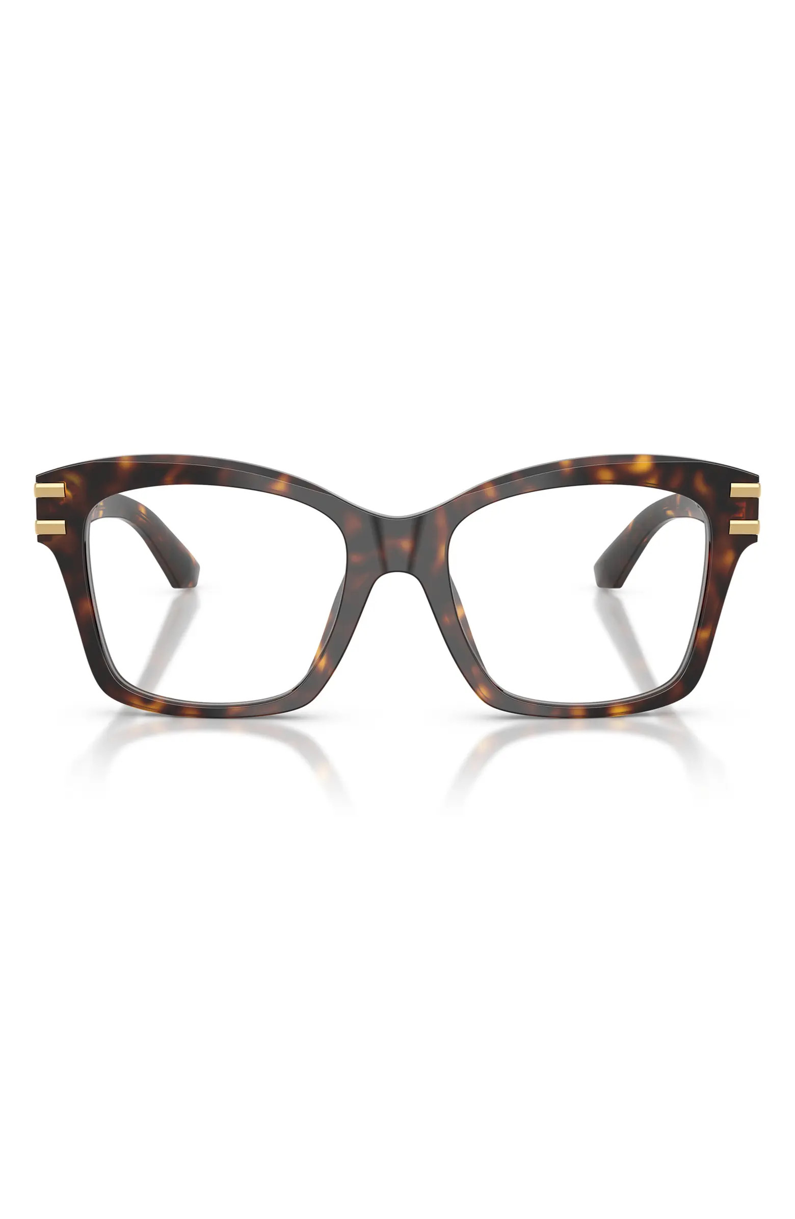 54mm Square Optical Glasses | Nordstrom