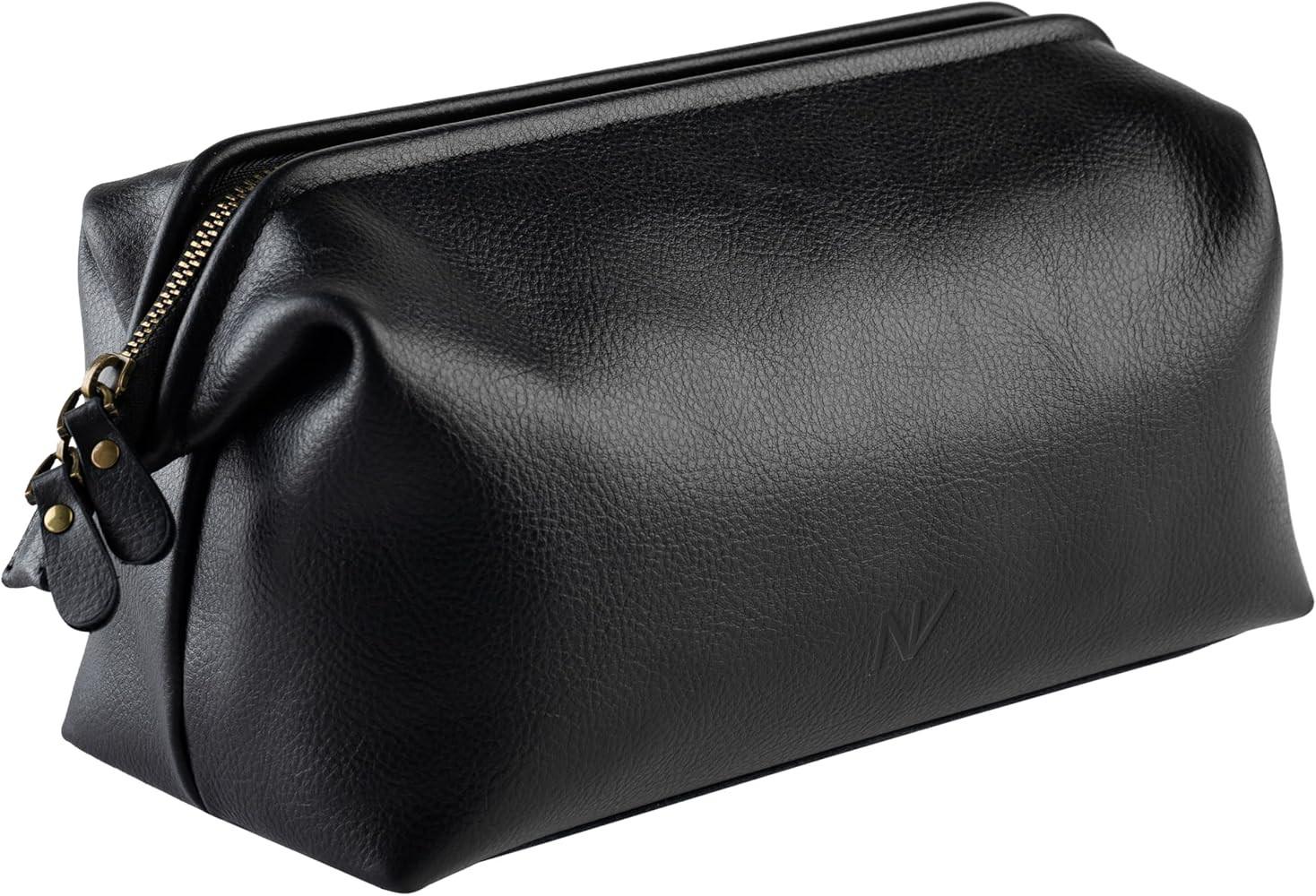 NV Holders Premium Genuine Leather Toiletry Bag for Men - The Ultimate Travel Dopp Kit and Hygien... | Amazon (US)