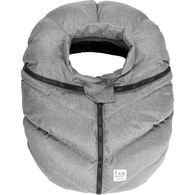 Car Seat Accessories | Cocoon, (Heather Grey, Size 0-12M) 7AM Enfant | Maisonette | Maisonette