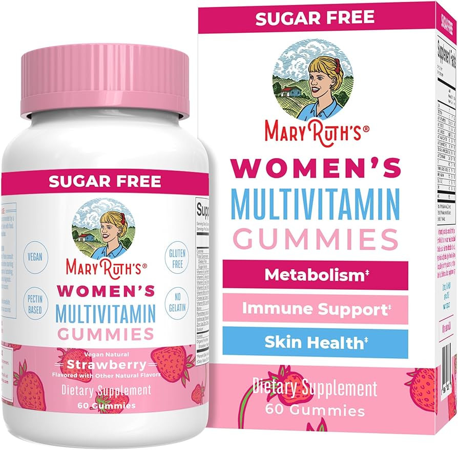 MaryRuth's Women's Multivitamin Gummies | Ages 14+ | Immune Support Daily Women's Multivitamin | ... | Amazon (US)