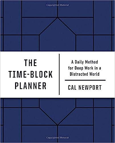 The Time-Block Planner: A Daily Method for Deep Work in a Distracted World | Amazon (US)