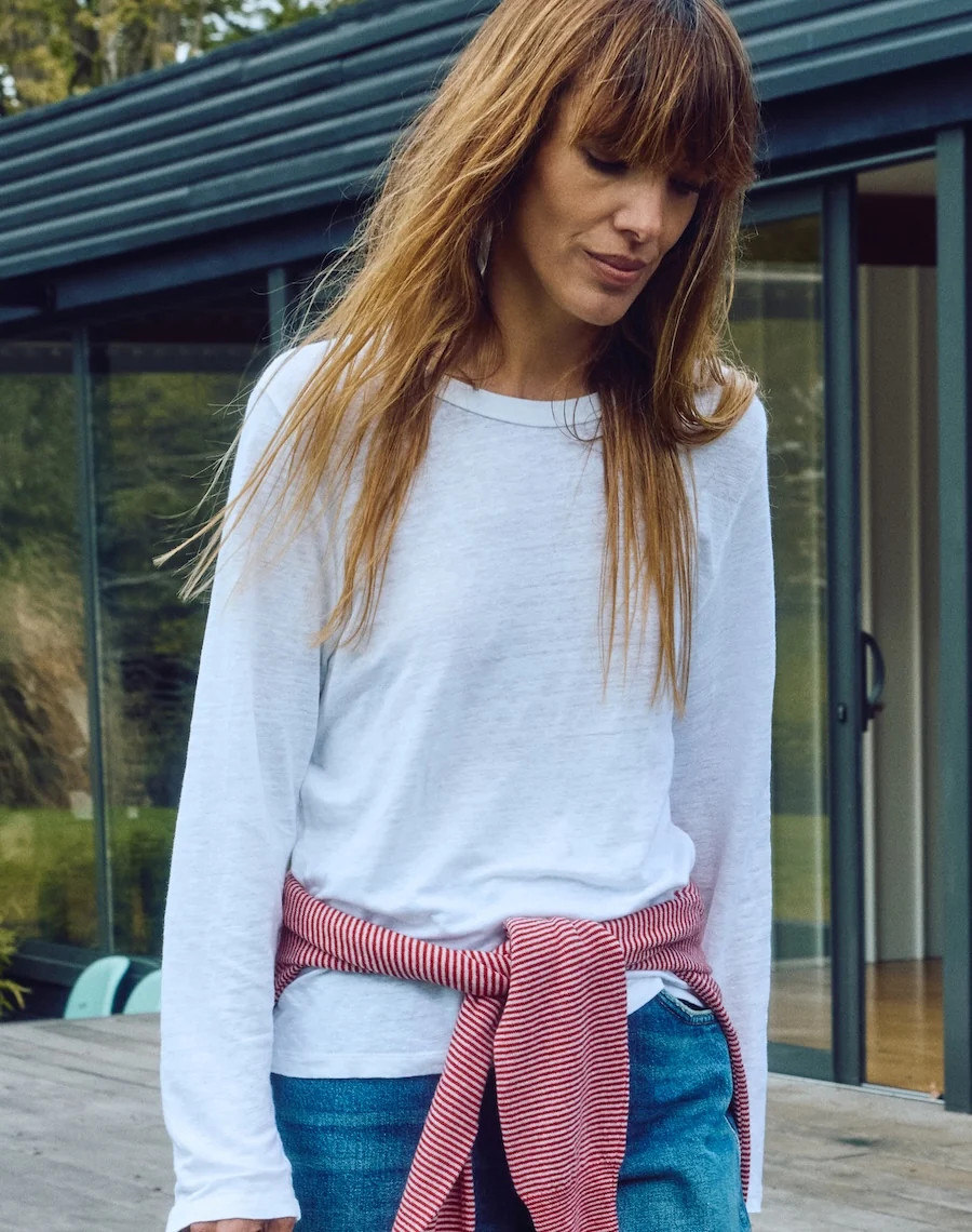 The Linen / The Long Sleeve | Navygrey