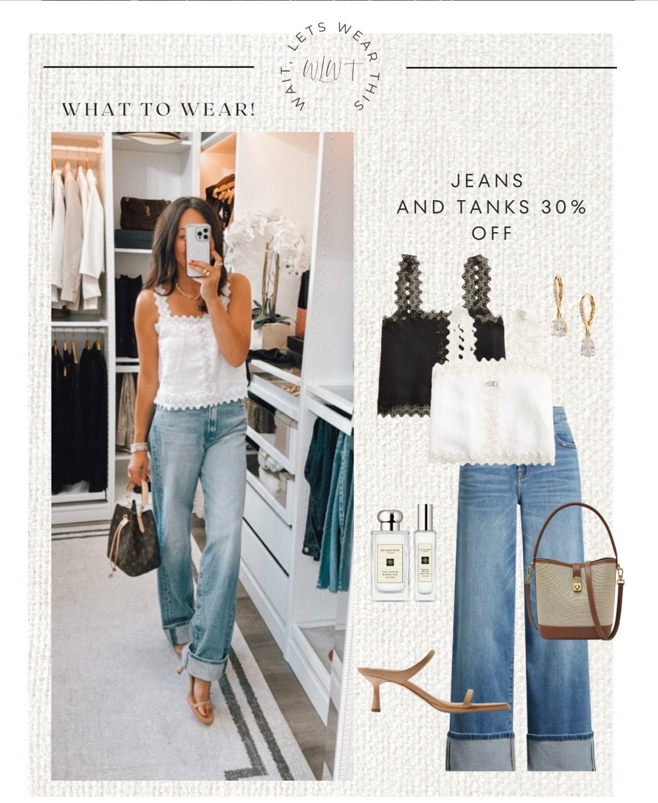 Top and jeans 30% off! I sized down 1 in the jeans 

#LTKSaleAlert #LTKOver40