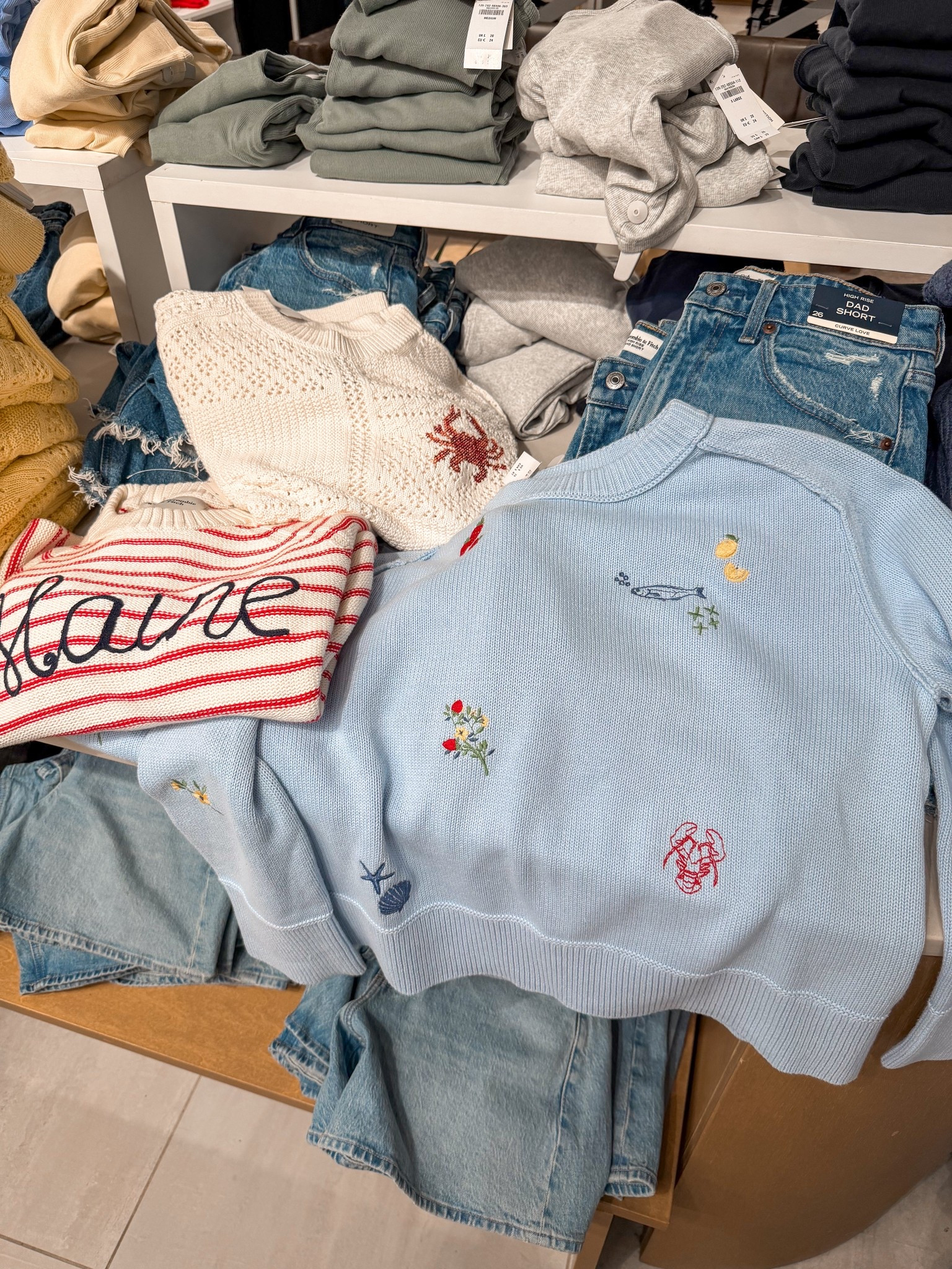 @abercrombie coastal sweaters!

#LTKSaleAlert