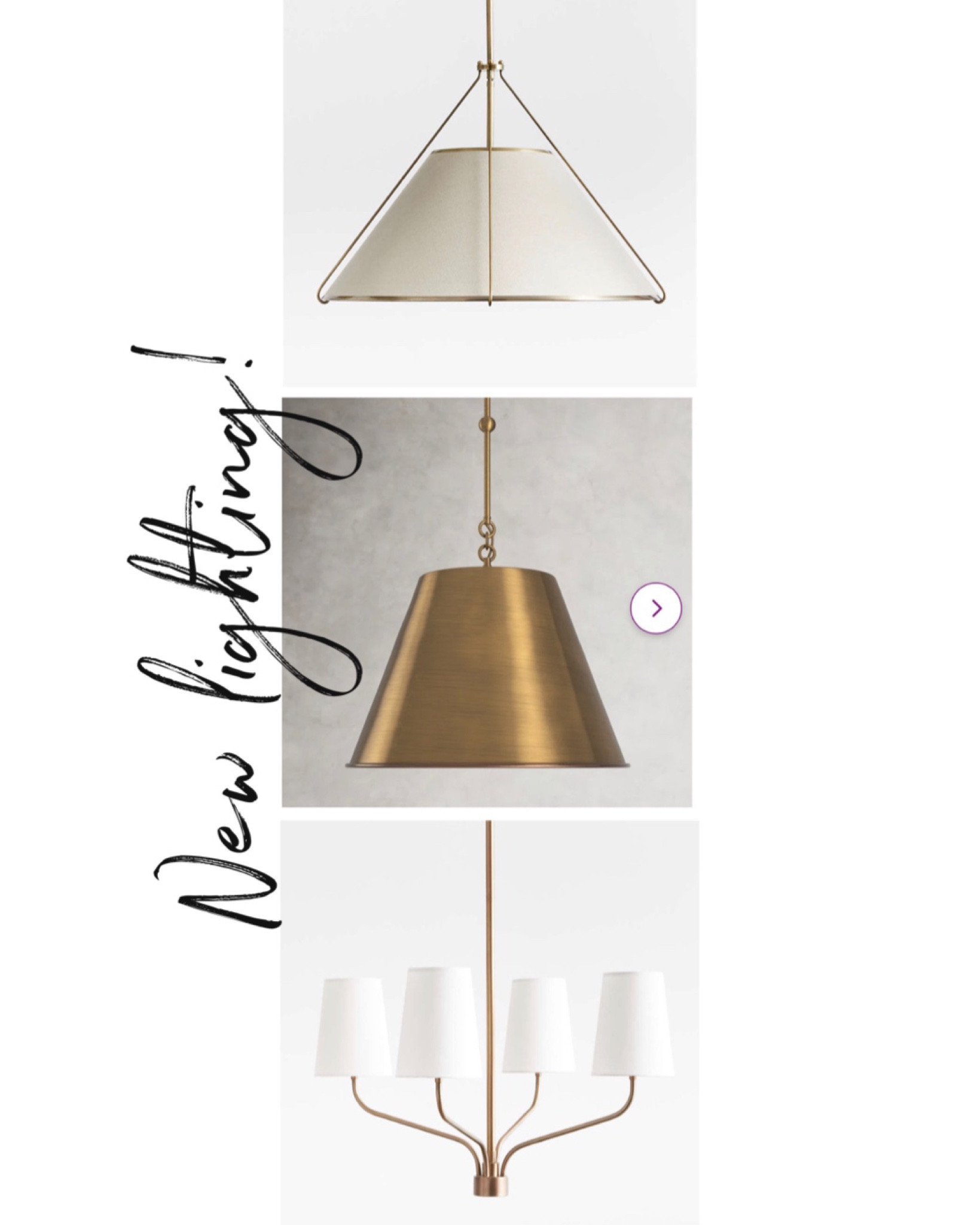 Finally got our new light fixtures installed! 💡 #leighallisondesign 

#LTKhome