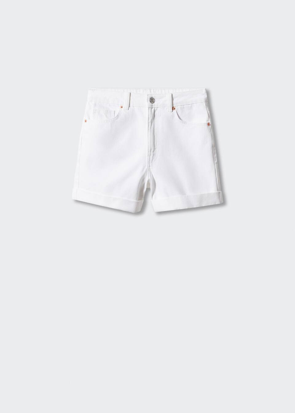 Calções de ganga mom fit -  Mulher | Mango Portugal | Mango PT
