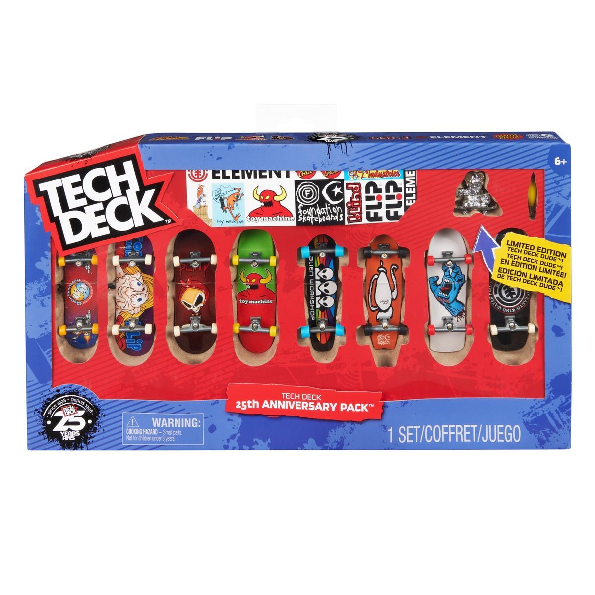 Tech Deck 25th Anniversary 96MM Pack | Target