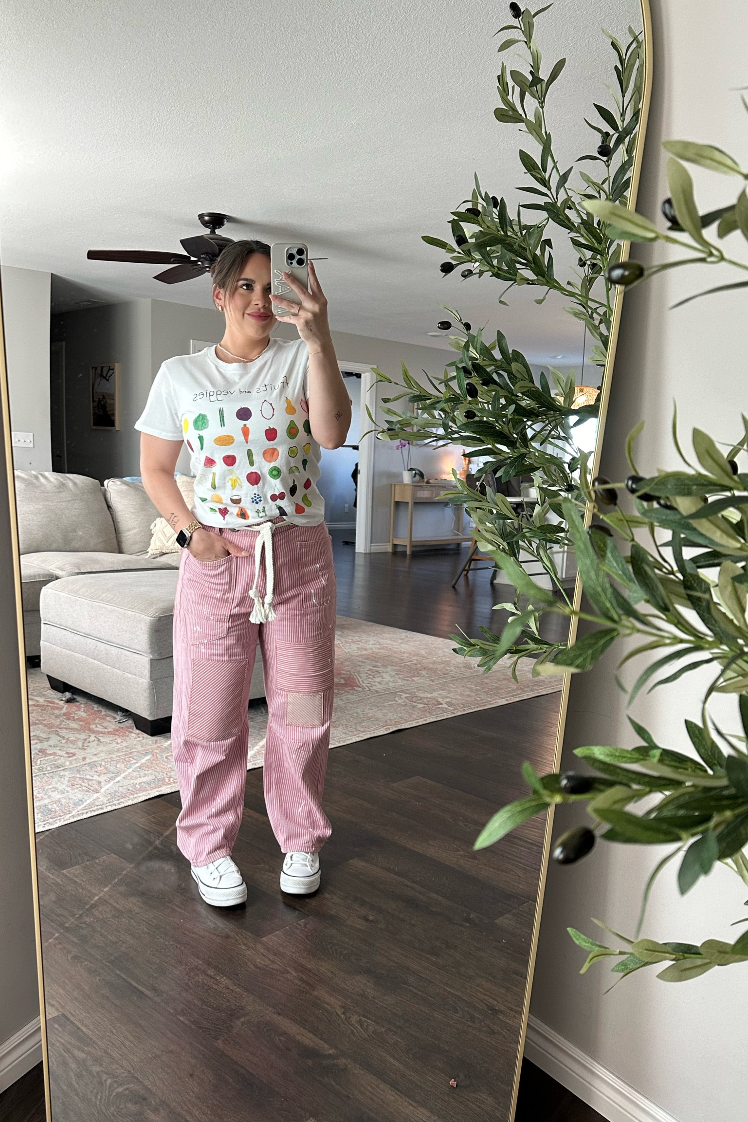 Pants TTS: wearing 27 
Converse TTS: wearing size 7 