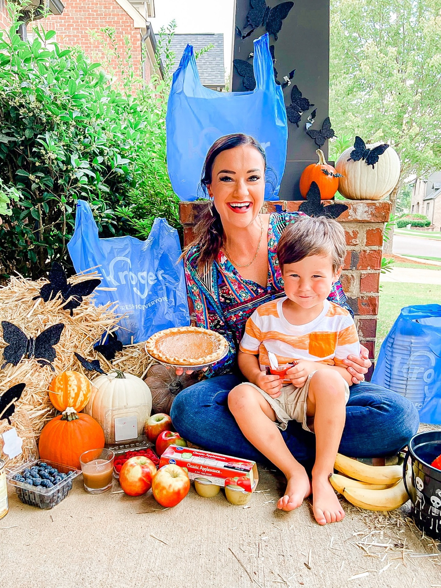 Fall fashion // This top has such a fun design and so cute for fall events🍁 Also sharing a few of my favorite fall decor for the patio🧡

#LTKSeasonal #LTKstyletip #LTKHalloween