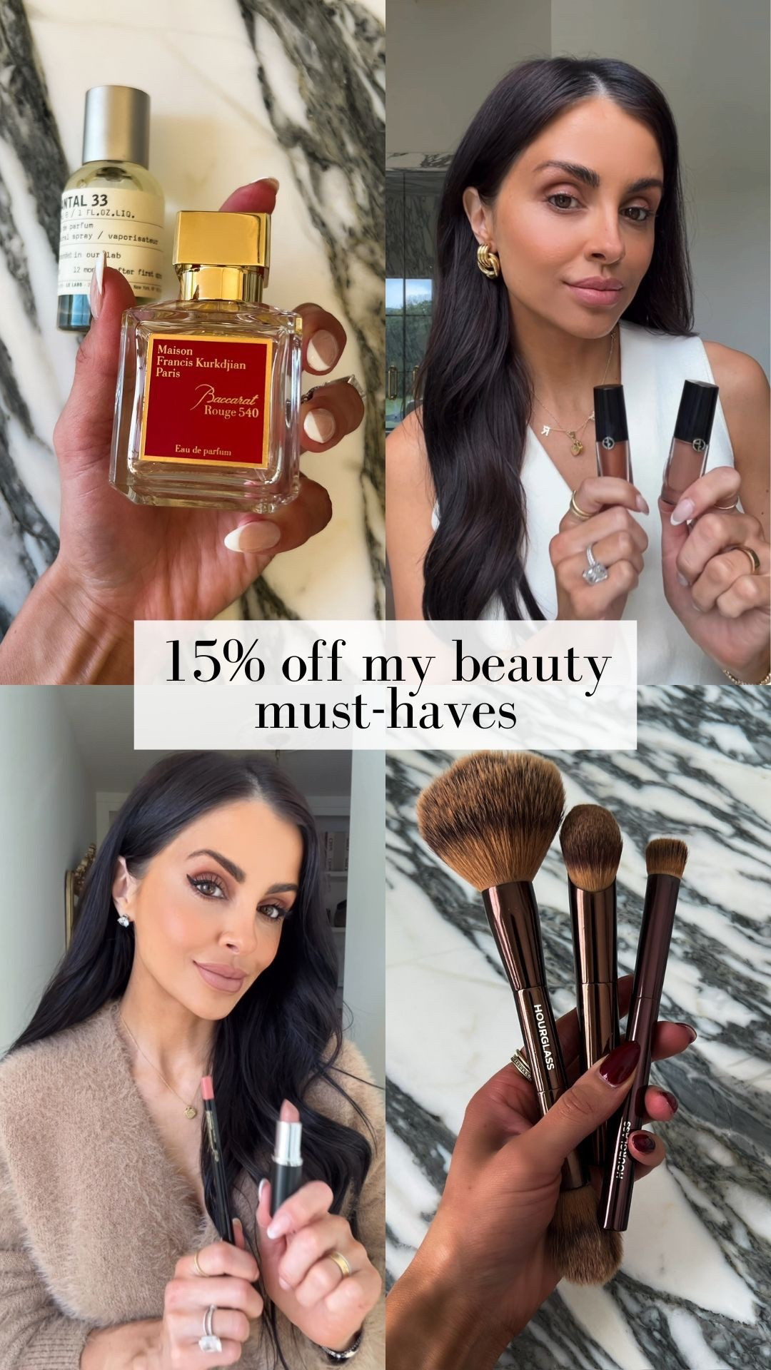 Easter weekend sales! Save 15% off beauty at Bloomingdale’s! My favorite hourglass makeup brushes, MAC nude lipstick, hourglass lip liner and the baccarat rouge 540



#LTKSaleAlert #LTKgrwm #LTKBeauty