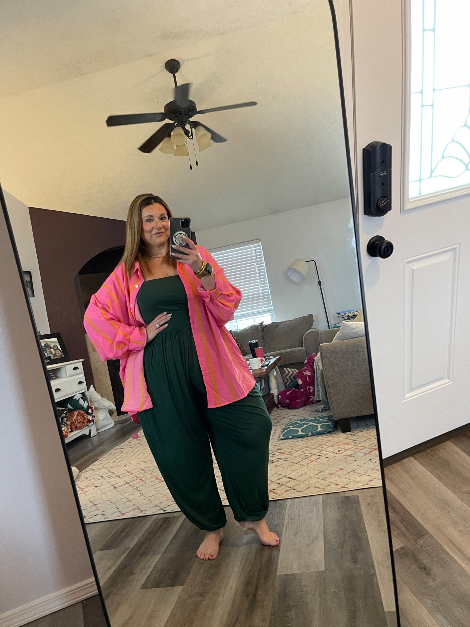 Dopamine dressing but make it comfy 💖

This Halara romper is the easiest way to add a little happy to your outfit. Bright, fun, and ridiculously comfortable — it’s the kind of piece you throw on and instantly feel put together. Perfect for work from home days, running errands, teacher life, or lounging but still looking cute.

Lightweight, flattering, and easy to style with sneakers, sandals, or a denim jacket. If you’re building a spring/summer capsule wardrobe, this romper is one of those versatile pieces you’ll wear on repeat.

Shop my link for this Halara romper + comfy everyday outfits that are cute, affordable, and perfect for busy moms or WFH days.

#LTKStyle #LTKFinds #Halara #DopamineDressing #SpringStyle #SummerOutfits #ComfyChic #WFHStyle #MomStyle #CasualOutfits #CapsuleWardrobe

#LTKootd #LTKSpringSale #LTKPlusSize